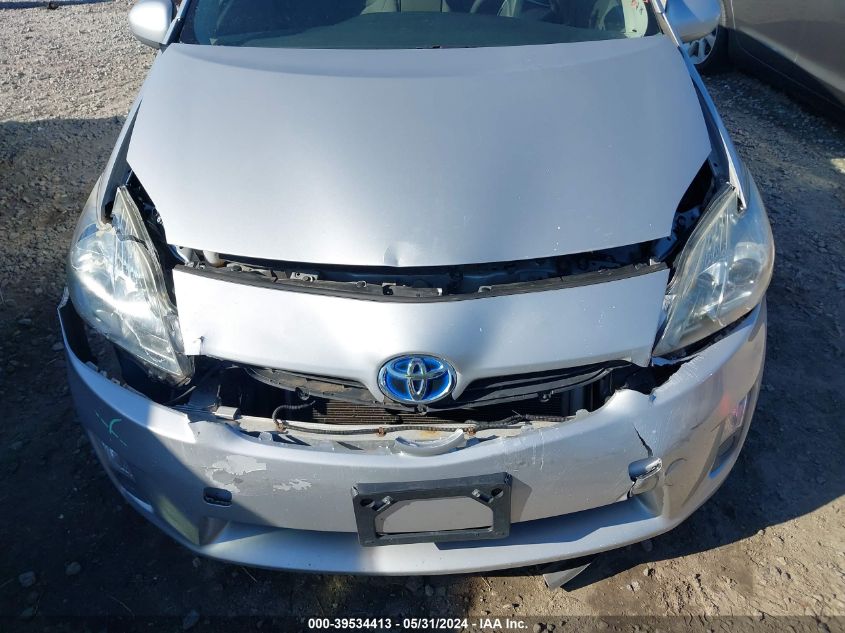 2011 Toyota Prius Three VIN: JTDKN3DU1B0290132 Lot: 39534413