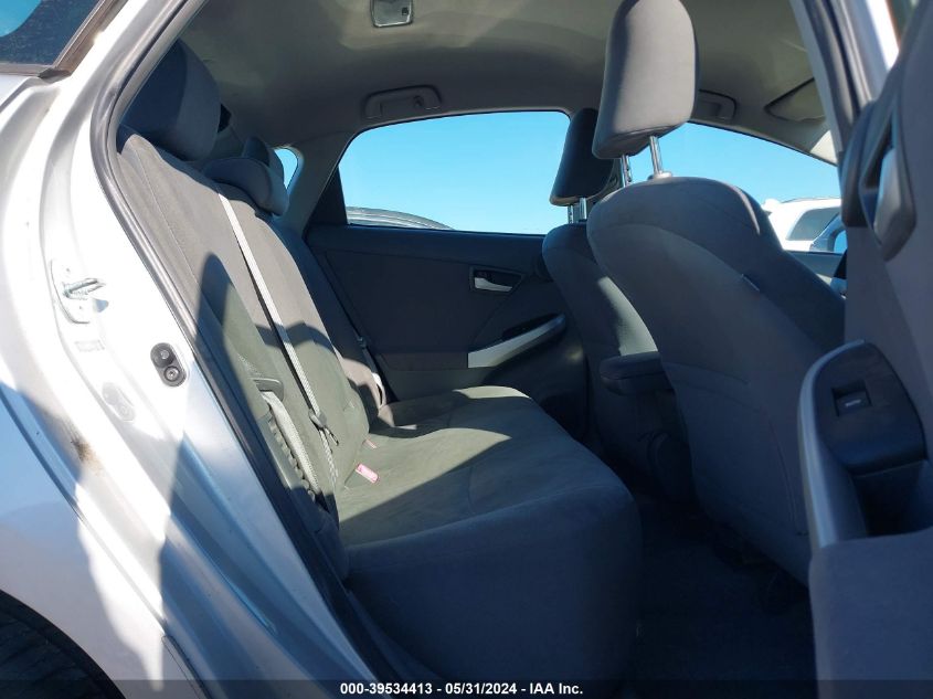 2011 Toyota Prius Three VIN: JTDKN3DU1B0290132 Lot: 39534413