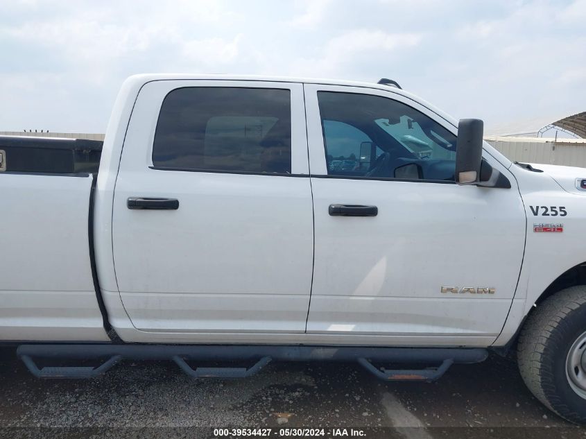 2022 Ram 2500 Tradesman VIN: 3C6UR5HJ7NG273092 Lot: 39534427