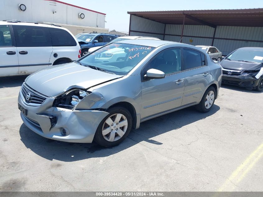 2012 Nissan Sentra 2.0 VIN: 3N1AB6AP8CL671648 Lot: 39534428