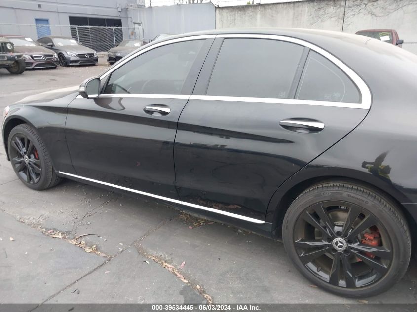 2019 Mercedes-Benz C 300 VIN: 55SWF8DB6KU288712 Lot: 39534445