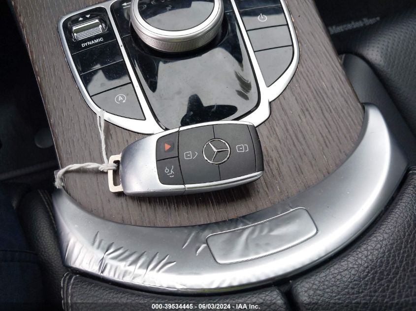 2019 Mercedes-Benz C 300 VIN: 55SWF8DB6KU288712 Lot: 39534445