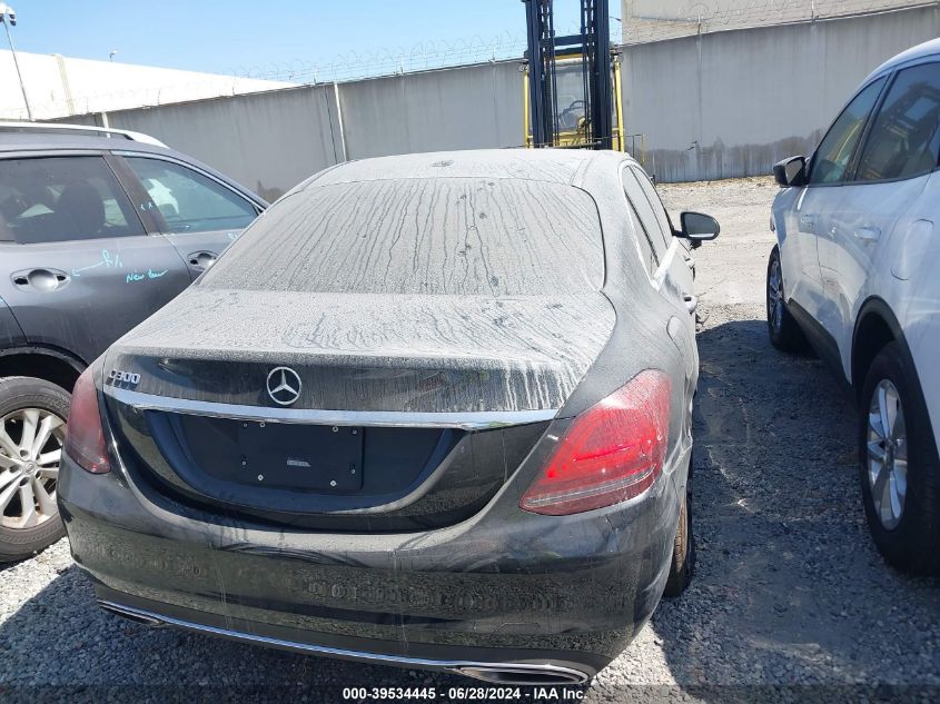 2019 Mercedes-Benz C 300 VIN: 55SWF8DB6KU288712 Lot: 39534445