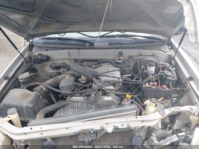 2002 Toyota Tundra Sr5 VIN: 5TBRN34132S255442 Lot: 39534446