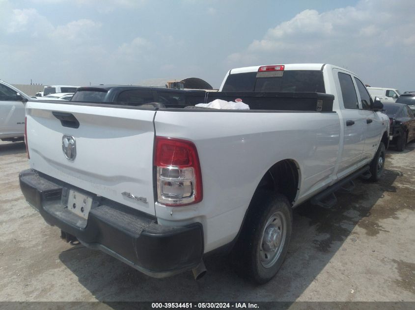 2022 Ram 2500 Tradesman 4X4 8' Box VIN: 3C6UR5HJ9NG273093 Lot: 39534451