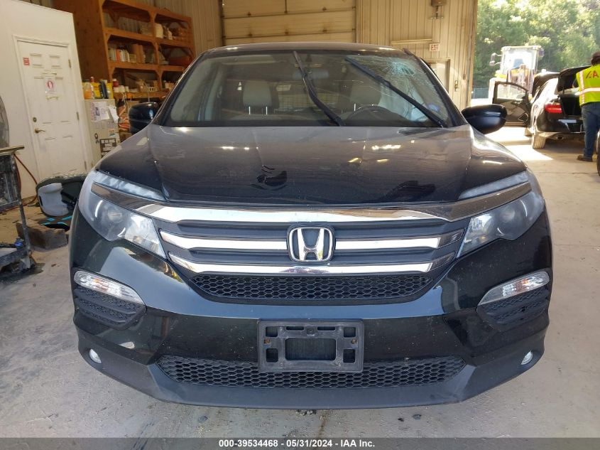 2018 Honda Pilot Ex VIN: 5FNYF6H39JB018762 Lot: 39534468