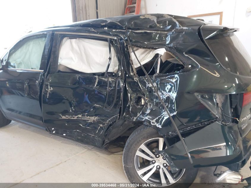 2018 Honda Pilot Ex VIN: 5FNYF6H39JB018762 Lot: 39534468