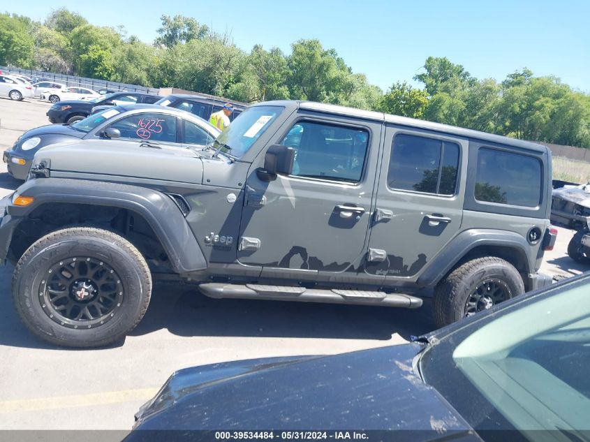 2019 Jeep Wrangler Unlimited Sport S 4X4 VIN: 1C4HJXDG8KW603696 Lot: 39534484