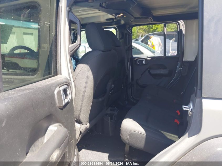 2019 Jeep Wrangler Unlimited Sport S 4X4 VIN: 1C4HJXDG8KW603696 Lot: 39534484