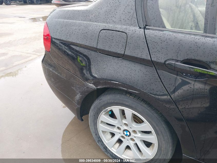 2007 BMW 328I VIN: WBAVA37597NL10745 Lot: 39534509