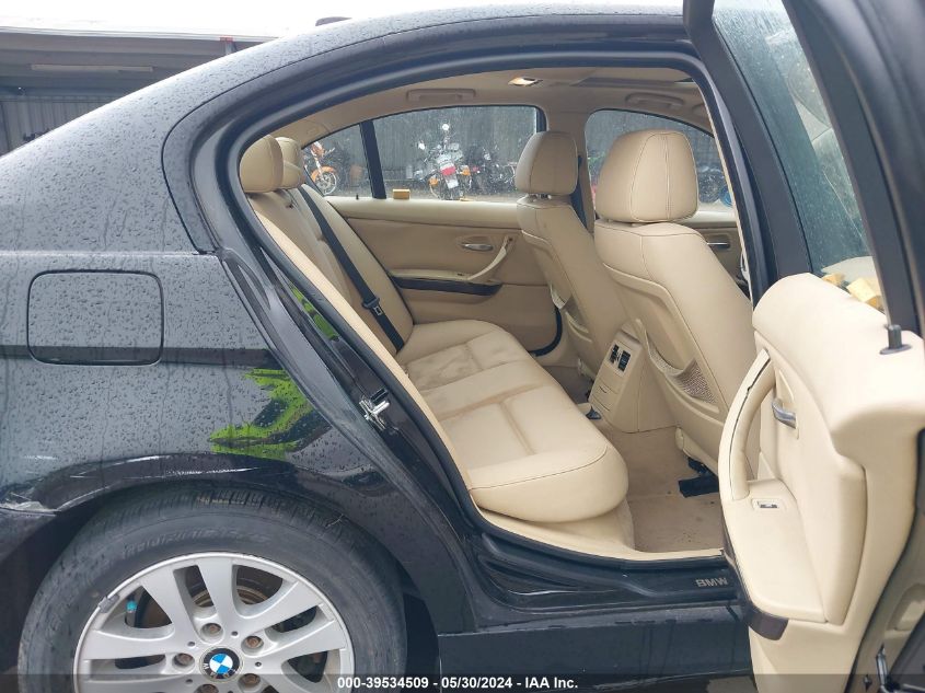 2007 BMW 328I VIN: WBAVA37597NL10745 Lot: 39534509