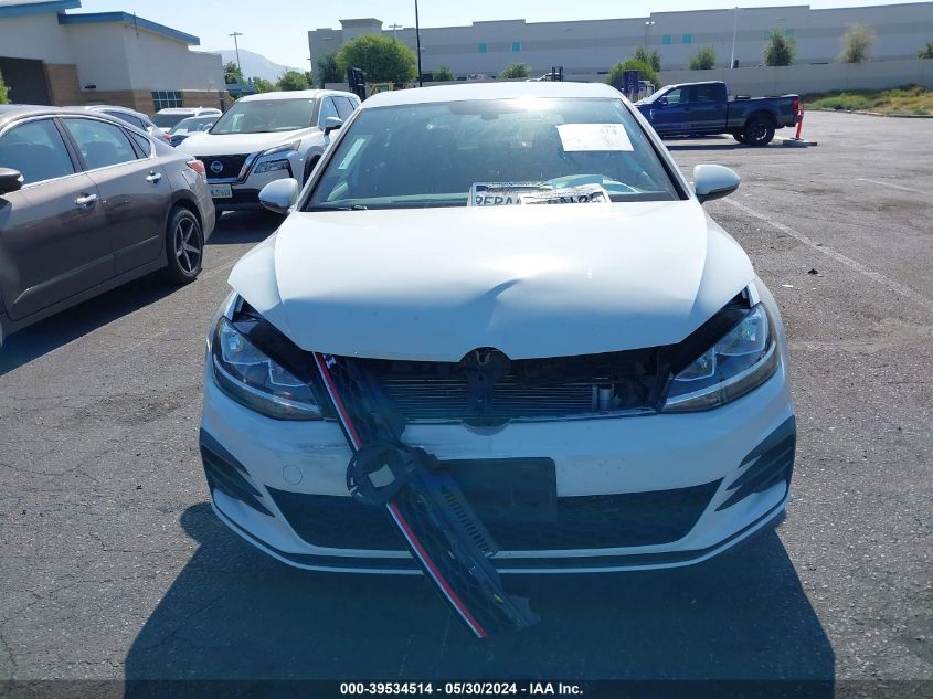 2018 Volkswagen Golf Gti 2.0T Autobahn/2.0T S/2.0T Se VIN: 3VW447AU3JM297082 Lot: 39534514