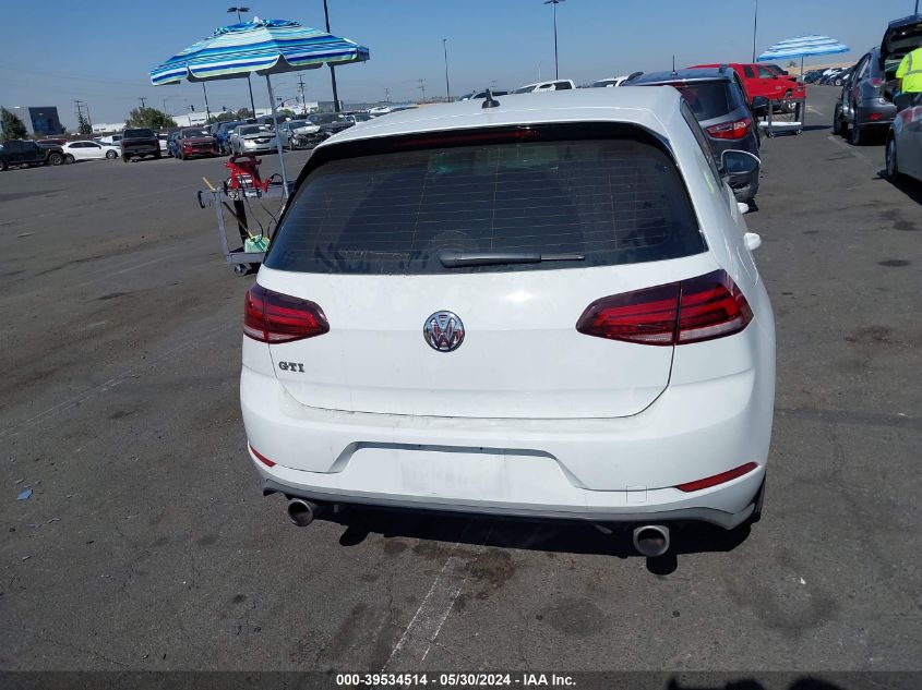 2018 VOLKSWAGEN GOLF GTI 2.0T AUTOBAHN/2.0T S/2.0T SE - 3VW447AU3JM297082