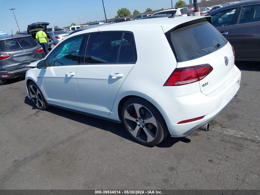 2018 VOLKSWAGEN GOLF GTI 2.0T AUTOBAHN/2.0T S/2.0T SE - 3VW447AU3JM297082