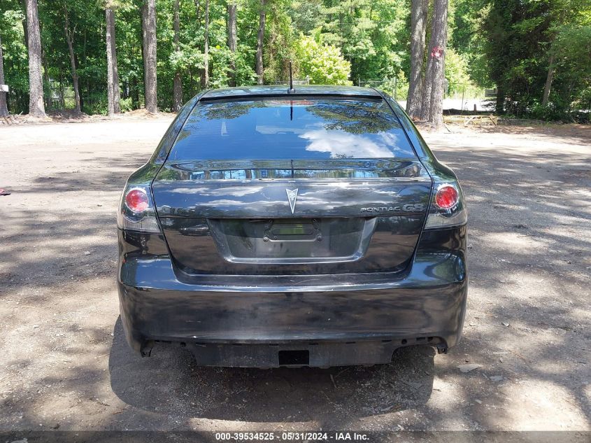 2008 Pontiac G8 Gt VIN: 6G2EC57Y78L126170 Lot: 39534525