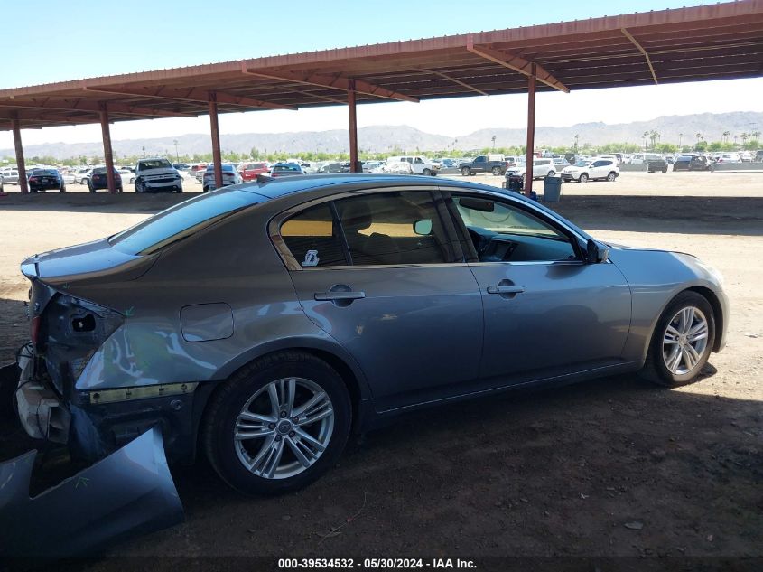 2012 Infiniti G37 Journey VIN: JN1CV6AP2CM623343 Lot: 39534532