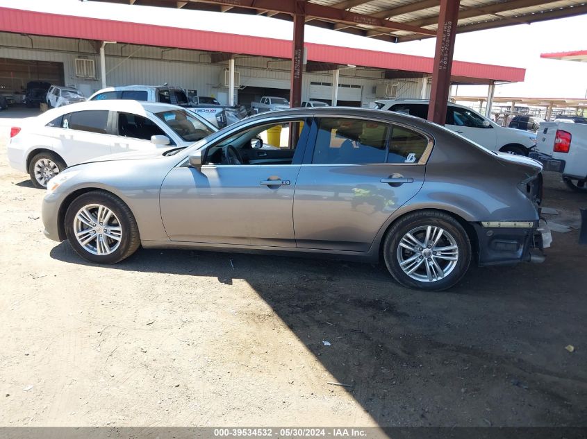 2012 Infiniti G37 Journey VIN: JN1CV6AP2CM623343 Lot: 39534532