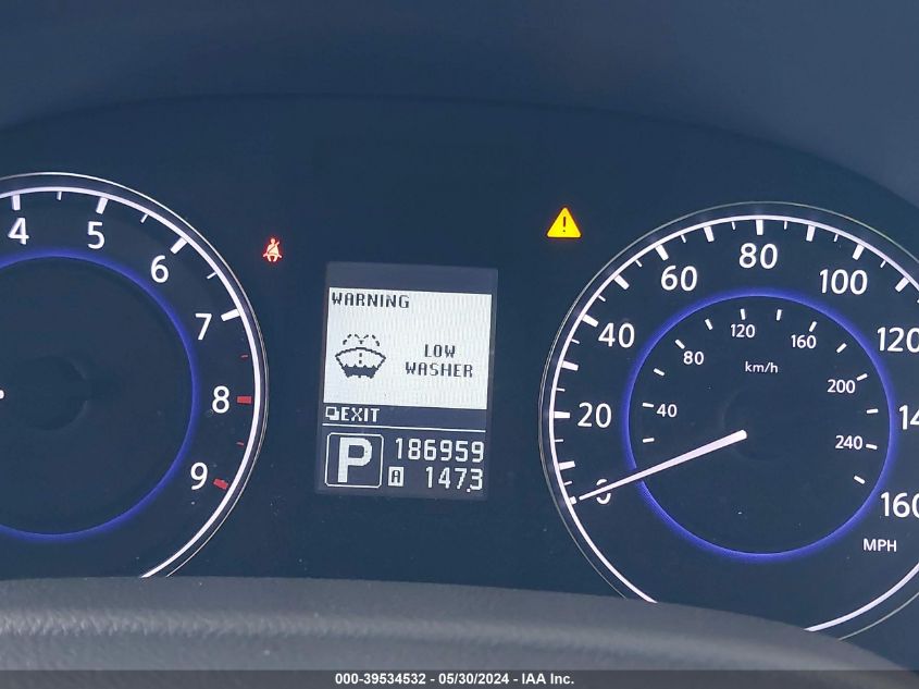 2012 Infiniti G37 Journey VIN: JN1CV6AP2CM623343 Lot: 39534532