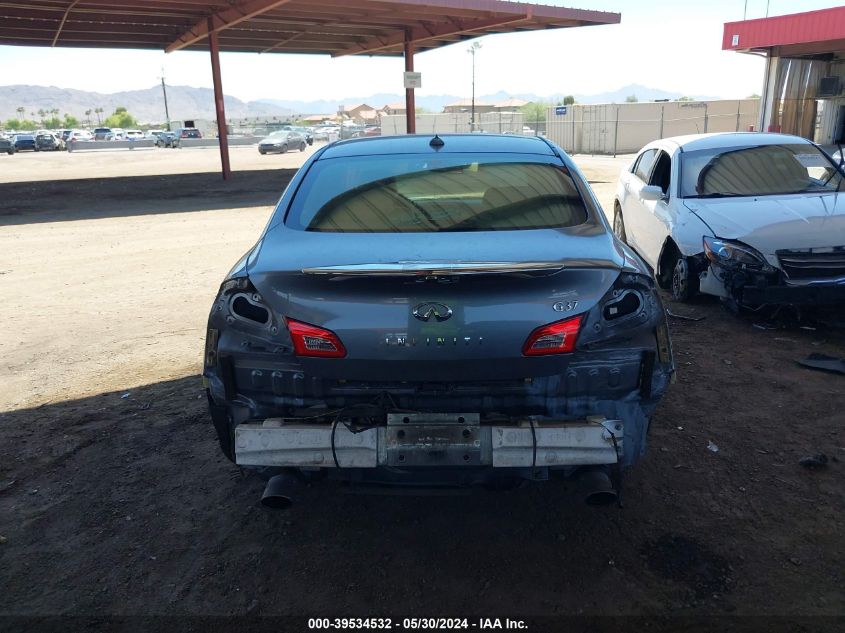 2012 Infiniti G37 Journey VIN: JN1CV6AP2CM623343 Lot: 39534532