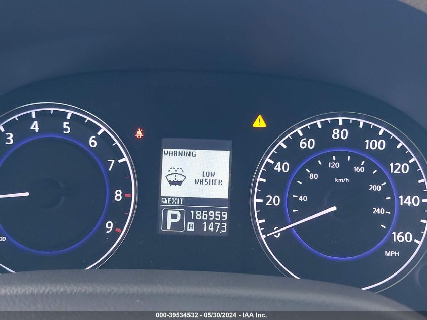 2012 Infiniti G37 Journey VIN: JN1CV6AP2CM623343 Lot: 39534532