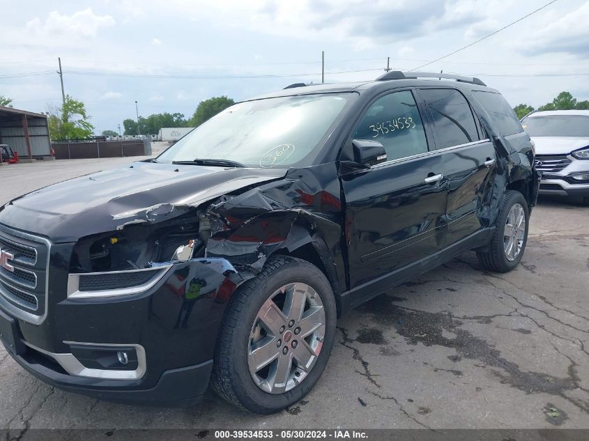 2017 GMC Acadia Limited VIN: 1GKKVSKD1HJ192478 Lot: 39534533