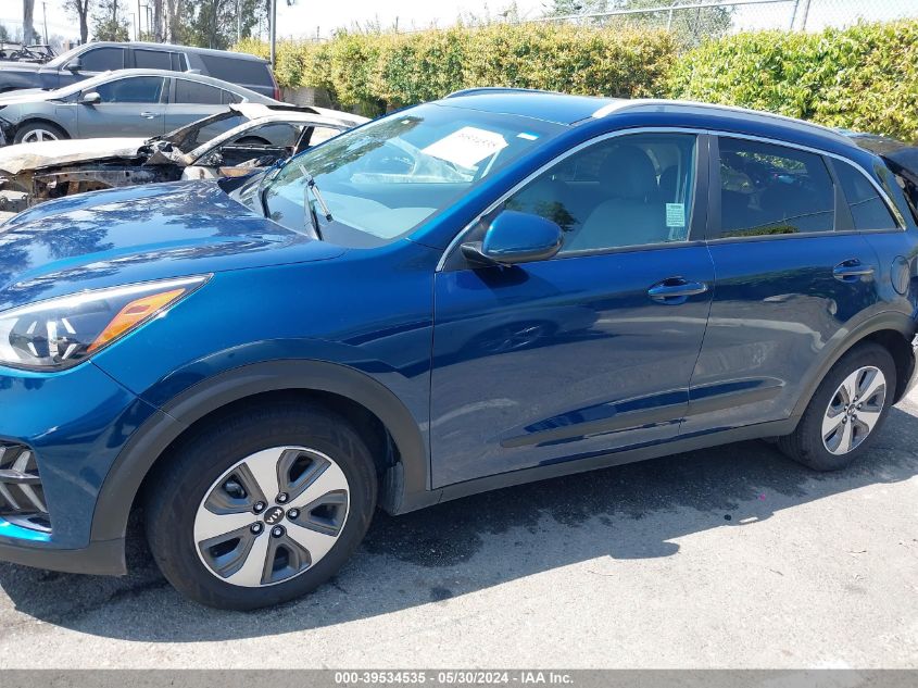 2020 Kia Niro Lx VIN: KNDCB3LC3L5394227 Lot: 39534535