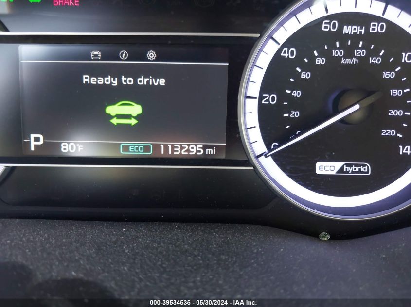 2020 Kia Niro Lx VIN: KNDCB3LC3L5394227 Lot: 39534535