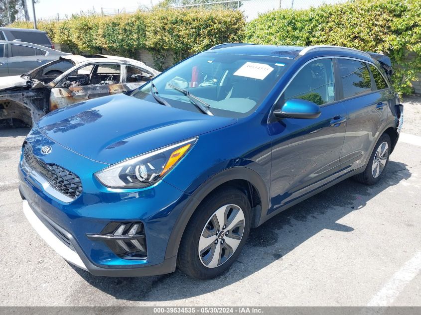 2020 Kia Niro Lx VIN: KNDCB3LC3L5394227 Lot: 39534535