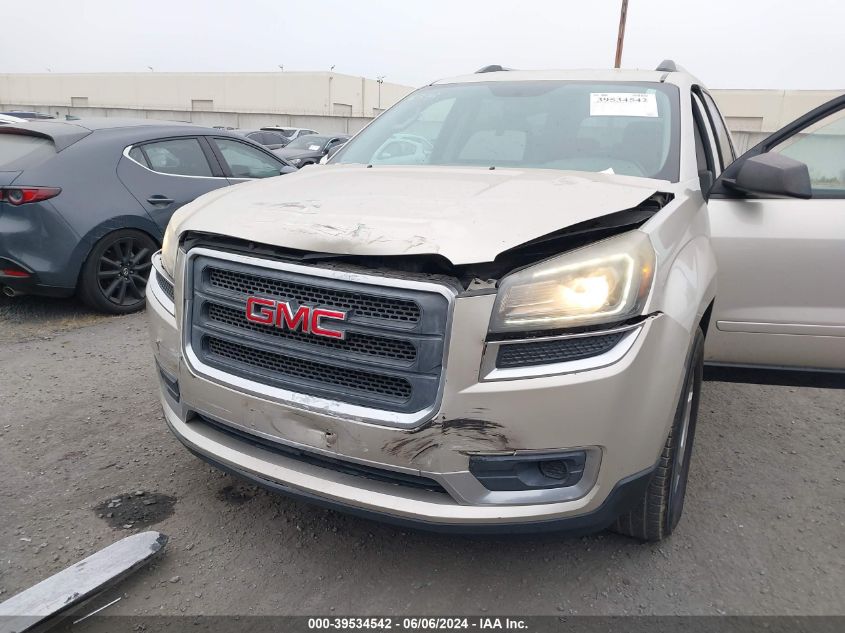 2016 GMC Acadia Sle-2 VIN: 1GKKRPKD8GJ216971 Lot: 39534542