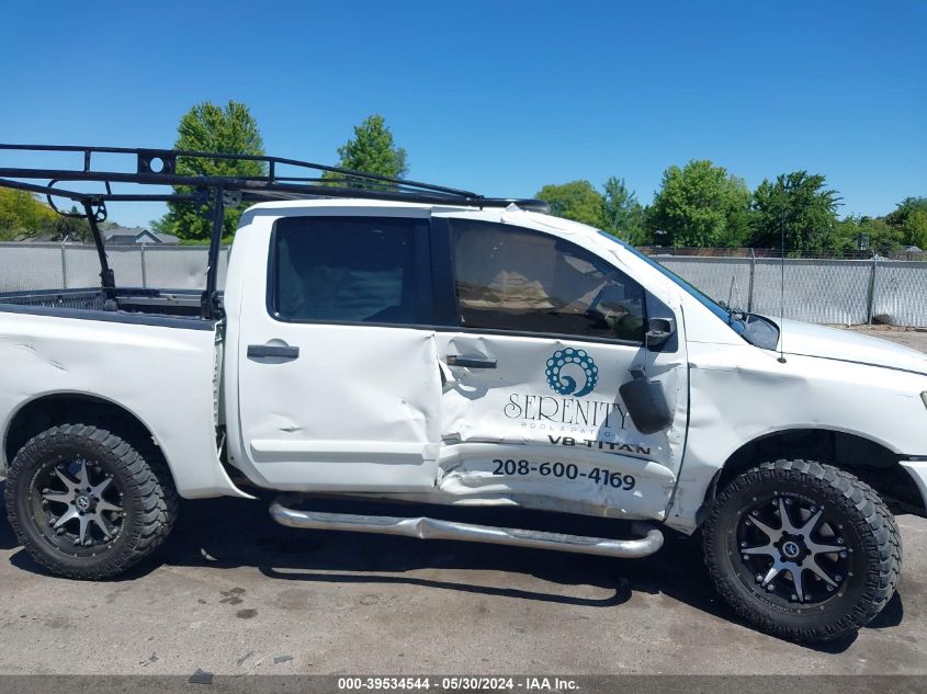 2010 Nissan Titan Se VIN: 1N6AA0ED2AN324291 Lot: 39534544