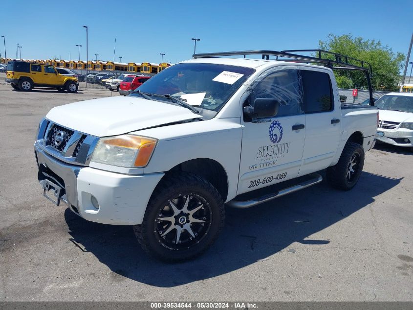 2010 Nissan Titan Se VIN: 1N6AA0ED2AN324291 Lot: 39534544