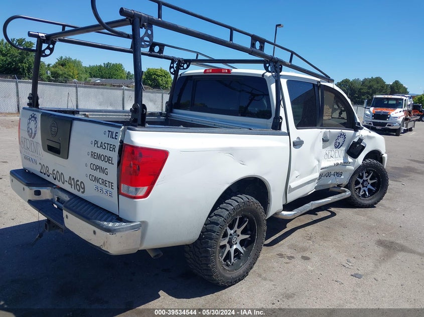 2010 Nissan Titan Se VIN: 1N6AA0ED2AN324291 Lot: 39534544