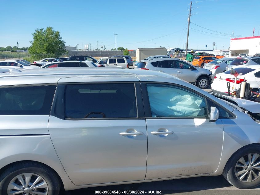 2016 Kia Sedona Lx VIN: KNDMB5C11G6092417 Lot: 39534545