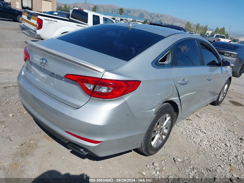 2015 Hyundai Sonata Se VIN: 5NPE24AF6FH059804 Lot: 39534553