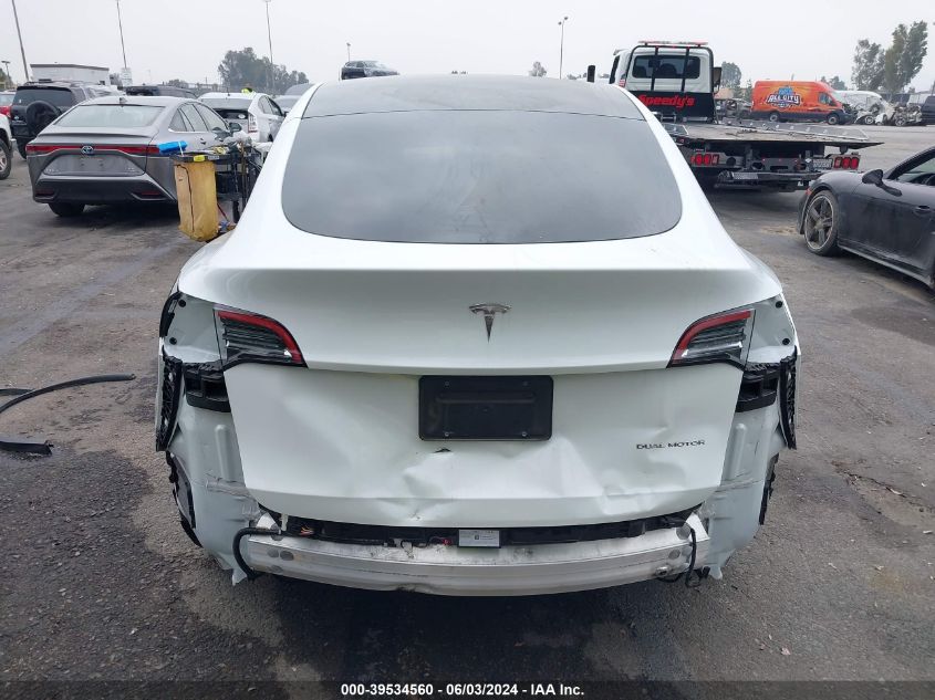 2023 TESLA MODEL Y AWD/LONG RANGE DUAL MOTOR ALL-WHEEL DRIVE - 7SAYGDEE8PF588223