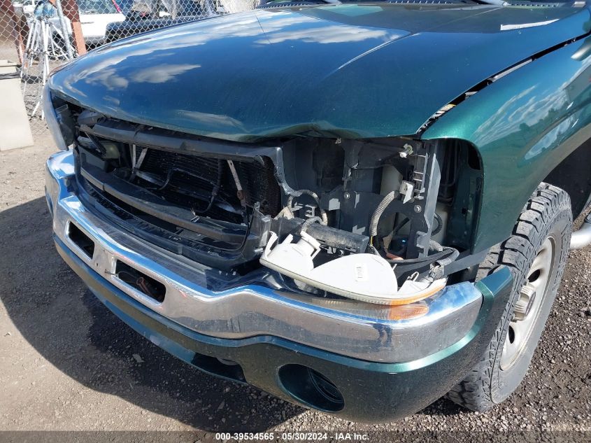 2006 GMC Sierra 1500 Sl VIN: 2GTEK13V761210332 Lot: 39534565