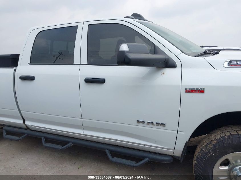 2022 Ram 2500 Tradesman 4X4 8' Box VIN: 3C6UR5HJ3NG273056 Lot: 39534567