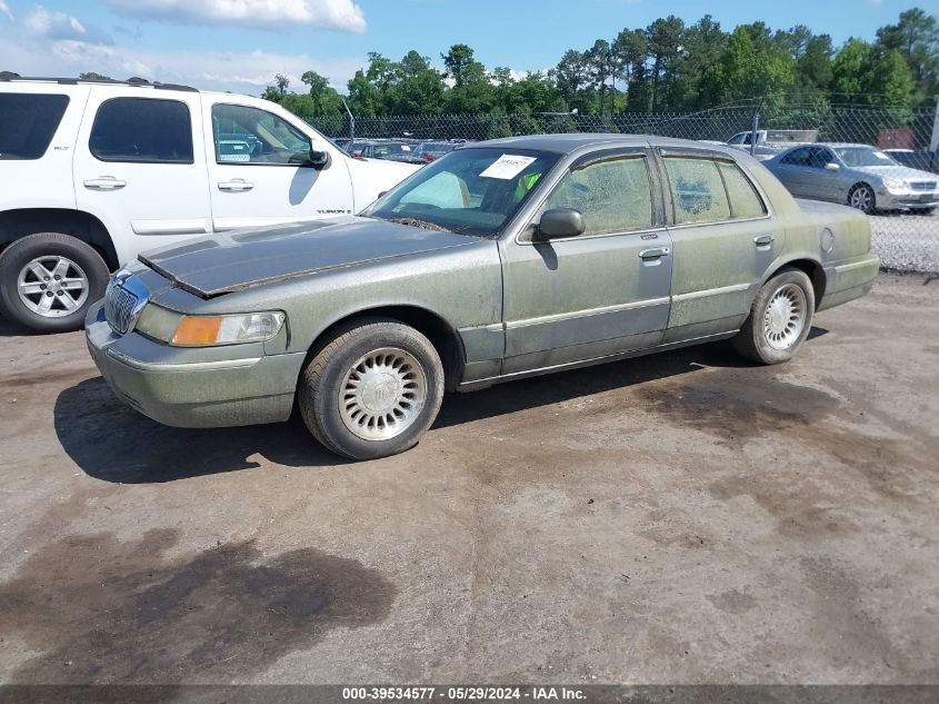 2000 Mercury Grand Marquis Ls VIN: 2MEFM75W9YX628946 Lot: 39534577