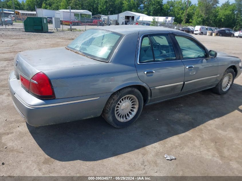 2000 Mercury Grand Marquis Ls VIN: 2MEFM75W9YX628946 Lot: 39534577