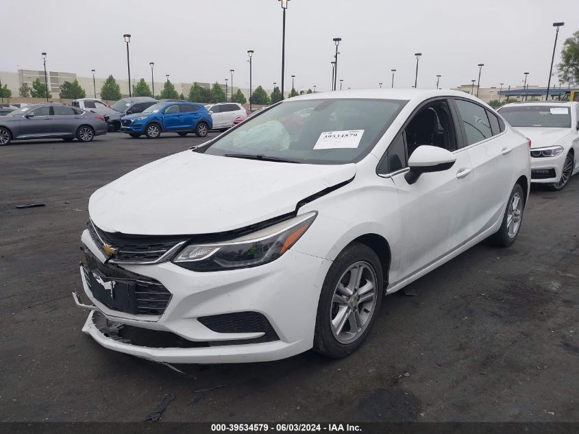 2018 Chevrolet Cruze Lt Auto VIN: 1G1BE5SM8J7195161 Lot: 39534579