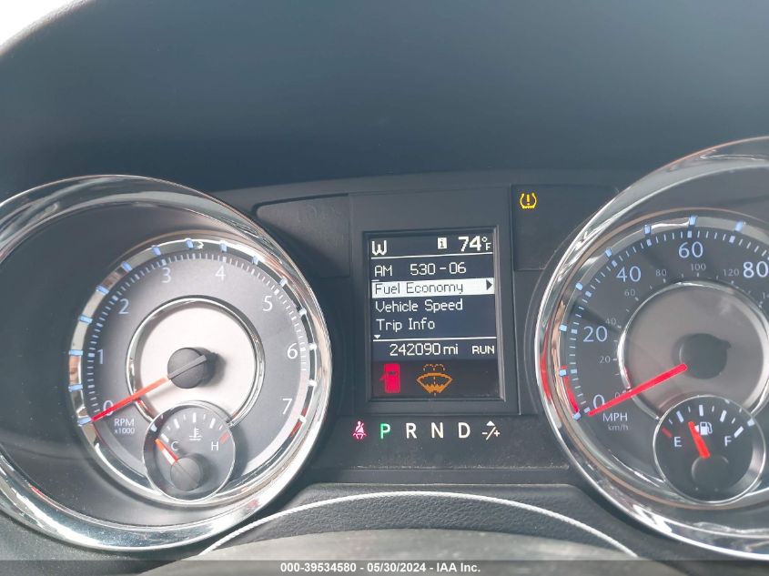 2013 Chrysler Town & Country Touring VIN: 2C4RC1BG5DR638092 Lot: 39534580