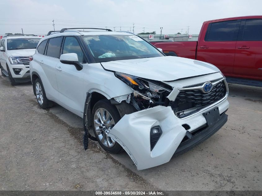 2023 TOYOTA HIGHLANDER HYBRID LIMITED/HYBRID PLATINUM - 5TDXBRCH7PS576710