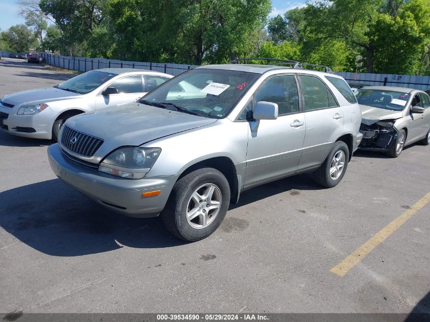 1999 Lexus Rx 300 VIN: JT6HF10U3X0091101 Lot: 39534590