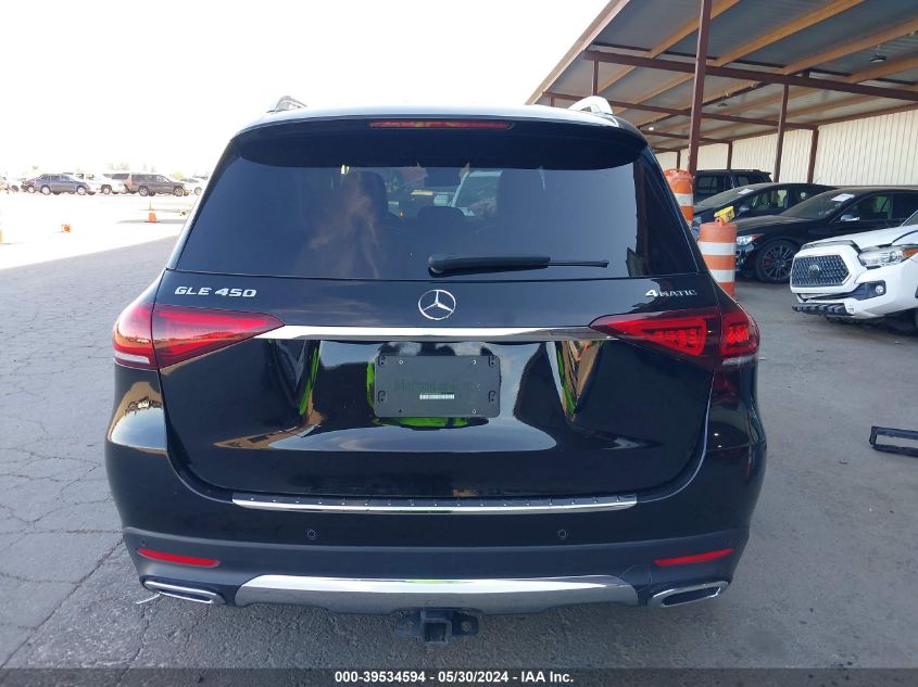 2022 Mercedes-Benz Gle 450 4Matic VIN: 4JGFB5KB7NA608899 Lot: 39534594