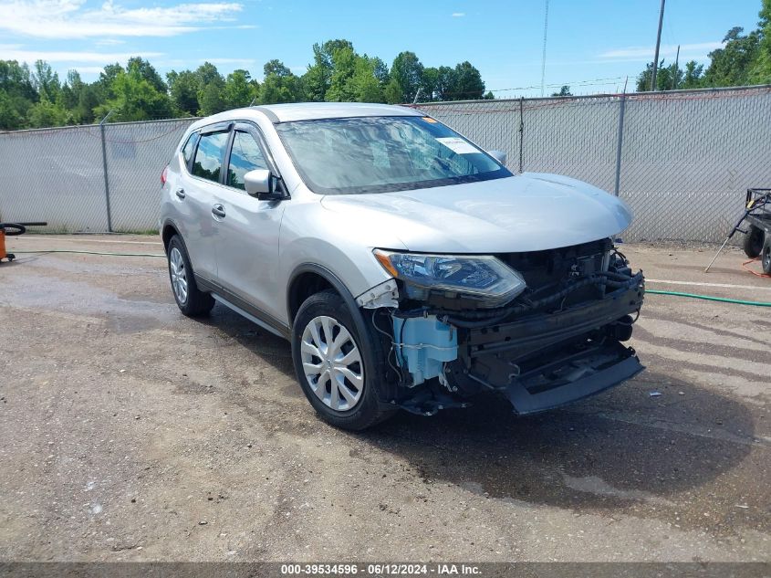 2017 Nissan Rogue S VIN: 5N1AT2MT0HC845187 Lot: 39534596