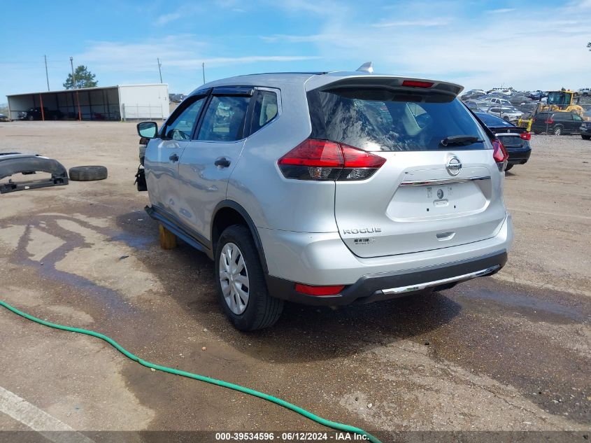 2017 Nissan Rogue S VIN: 5N1AT2MT0HC845187 Lot: 39534596