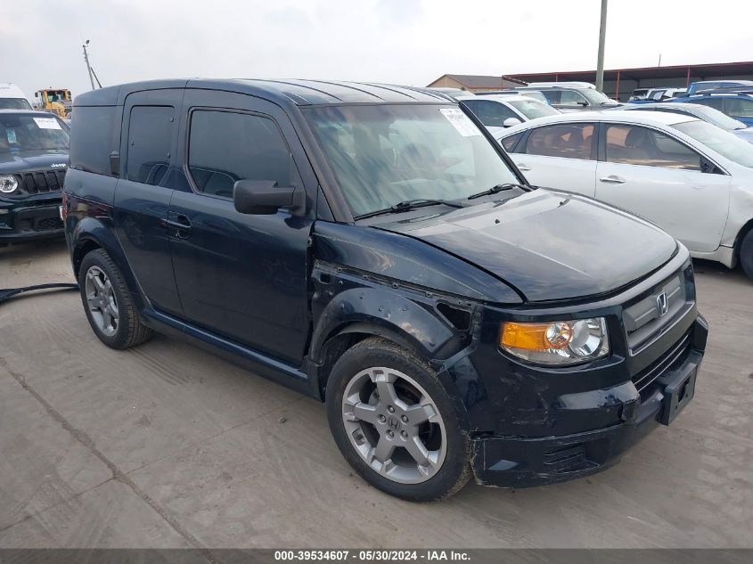 2007 Honda Element Sc VIN: 5J6YH18967L015285 Lot: 39534607