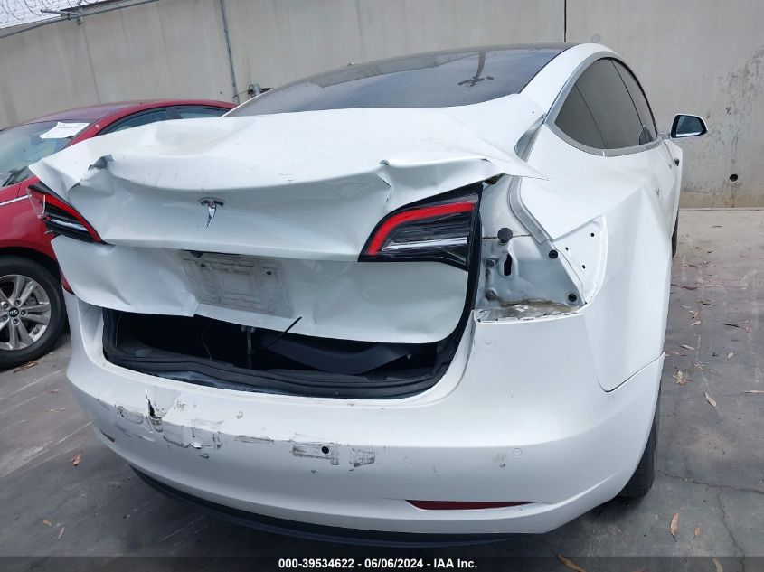 2020 Tesla Model 3 Standard Range Plus Rear-Wheel Drive/Standard Range Rear-Wheel Drive VIN: 5YJ3E1EA5LF612786 Lot: 39534622