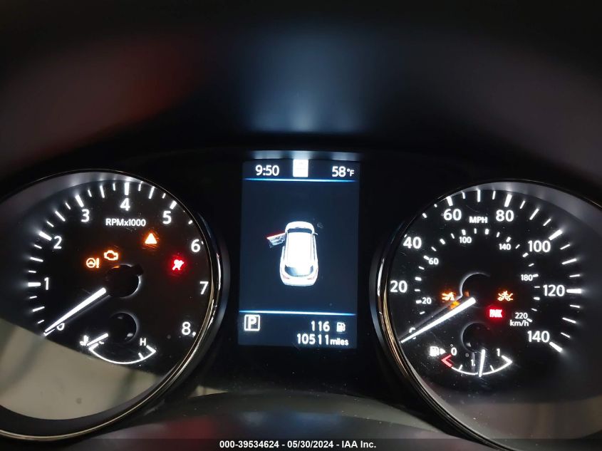 2022 Nissan Rogue Sport Sl Awd Xtronic Cvt VIN: JN1BJ1CW9NW498542 Lot: 39534624