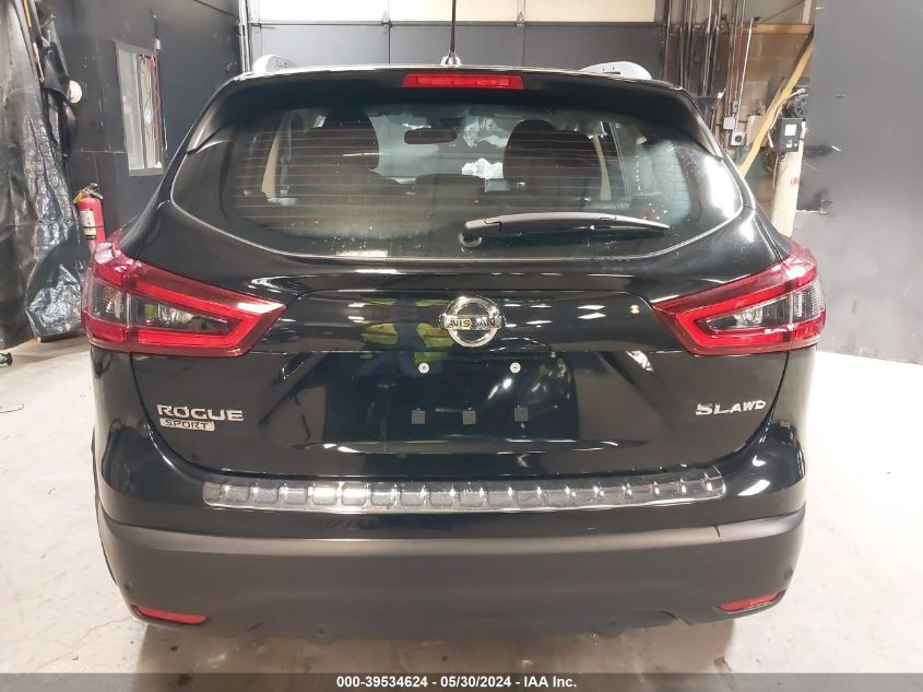 2022 Nissan Rogue Sport Sl Awd Xtronic Cvt VIN: JN1BJ1CW9NW498542 Lot: 39534624